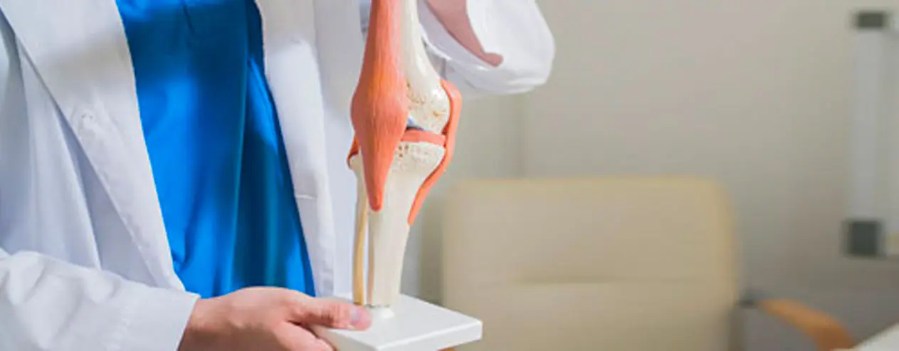 Physical examination used to diagnose a knee condition